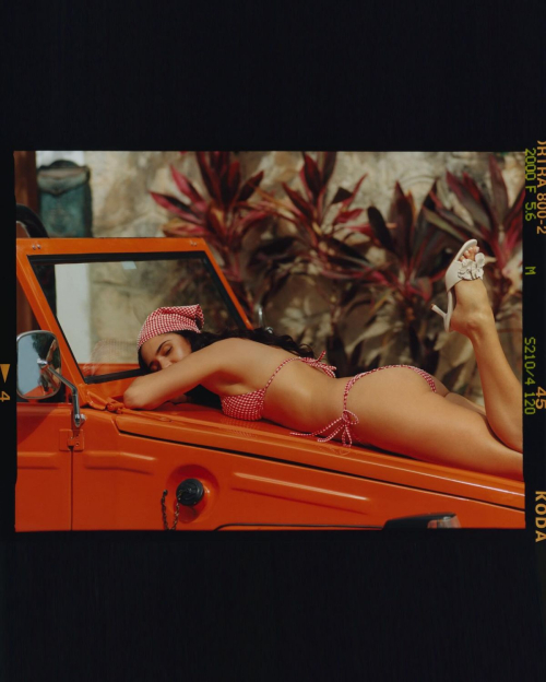 Luna Blaise for Hunza G Campaign, June 2025 1