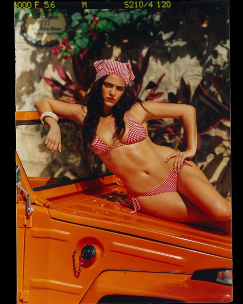 Luna Blaise for Hunza G Campaign, June 2025 5