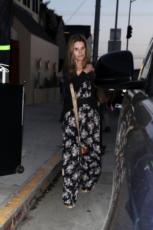 Maria Shriver at Muse Restaurant Dinner, June 2025