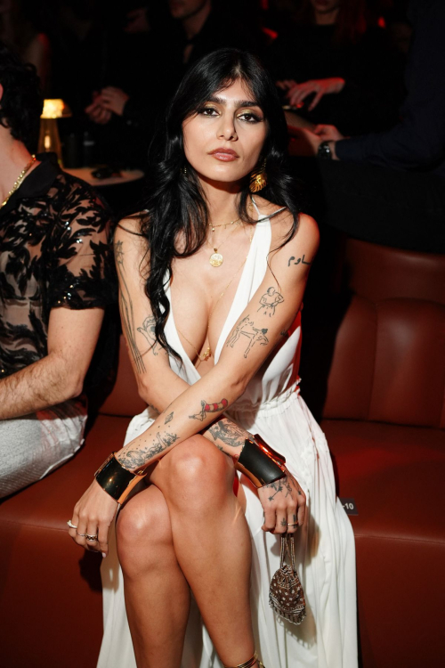 Mia Khalifa at Dsquared2 Runway Show Milan, Feb 2025 1