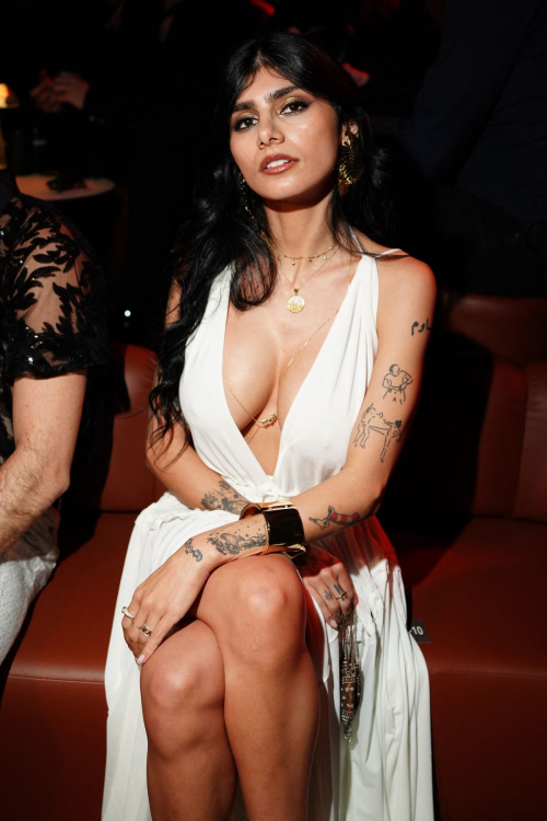 Mia Khalifa at Dsquared2 Runway Show Milan, Feb 2025 2