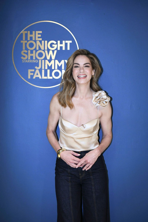 Michelle Monaghan at Jimmy Fallon Show, June 2025 9