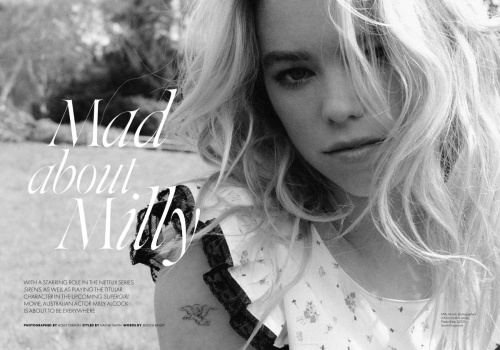 Milly Alcock in Elle Australia, June 2025 13