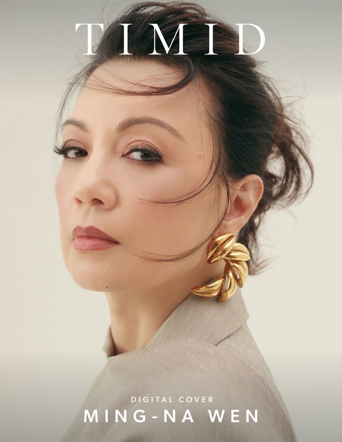Ming-Na Wen for Timid Magazine photos, June 2025