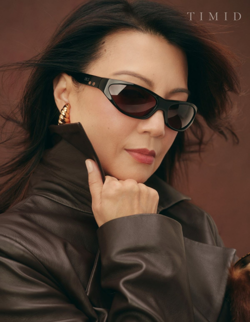 Ming-Na Wen for Timid Magazine photos, June 2025 4