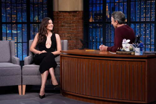 Monica Barbaro at Late Night with Seth Meyers, June 2025 1
