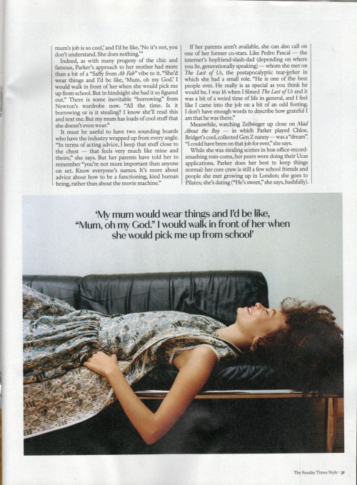 Nico Parker in Style Magazine, June 2025 5