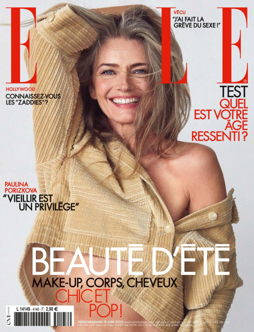 Paulina Porizkova in Elle France, June 2025