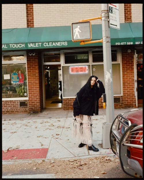 Poppy for Clash Magazine feature, May 2025 3