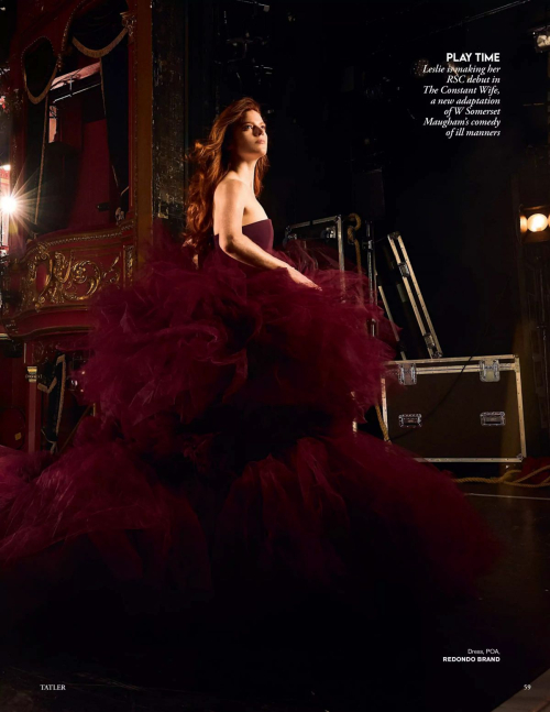 Rose Leslie in Tatler Mag, July 2025 2