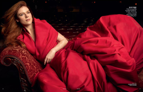Rose Leslie in Tatler UK Magazine, July 2025 5