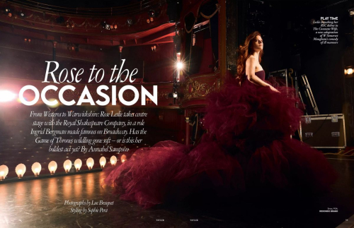 Rose Leslie in Tatler UK Magazine, July 2025 8