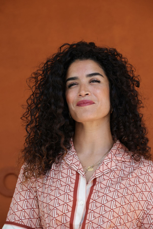 Sabrina Ouazani at Roland Garros Match, May 2025 6