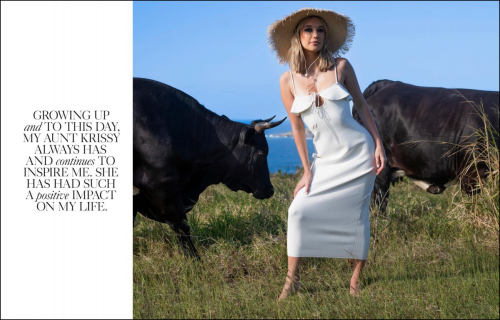 Sarah Snyder in L’Officiel St Barth, Spring 2025 3