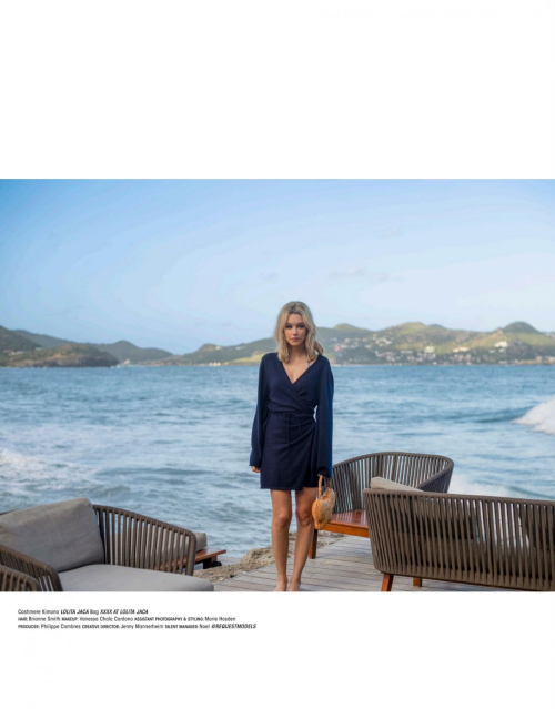 Sarah Snyder in L’Officiel St Barth, Spring 2025 6