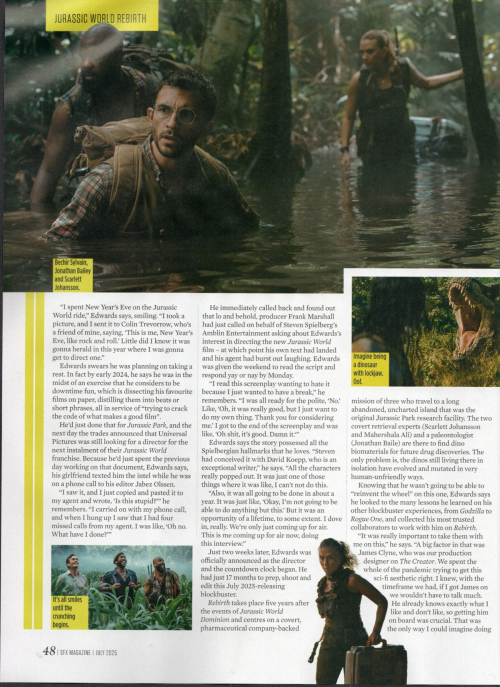 Scarlett Johansson in SFX Mag, July 2025 2