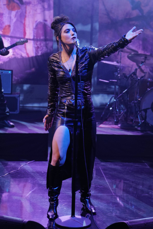 Sharon Van Etten performs at Kimmel Live, May 2025