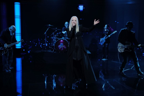 Shirley Manson performs at Kimmel Live, June 2025 3