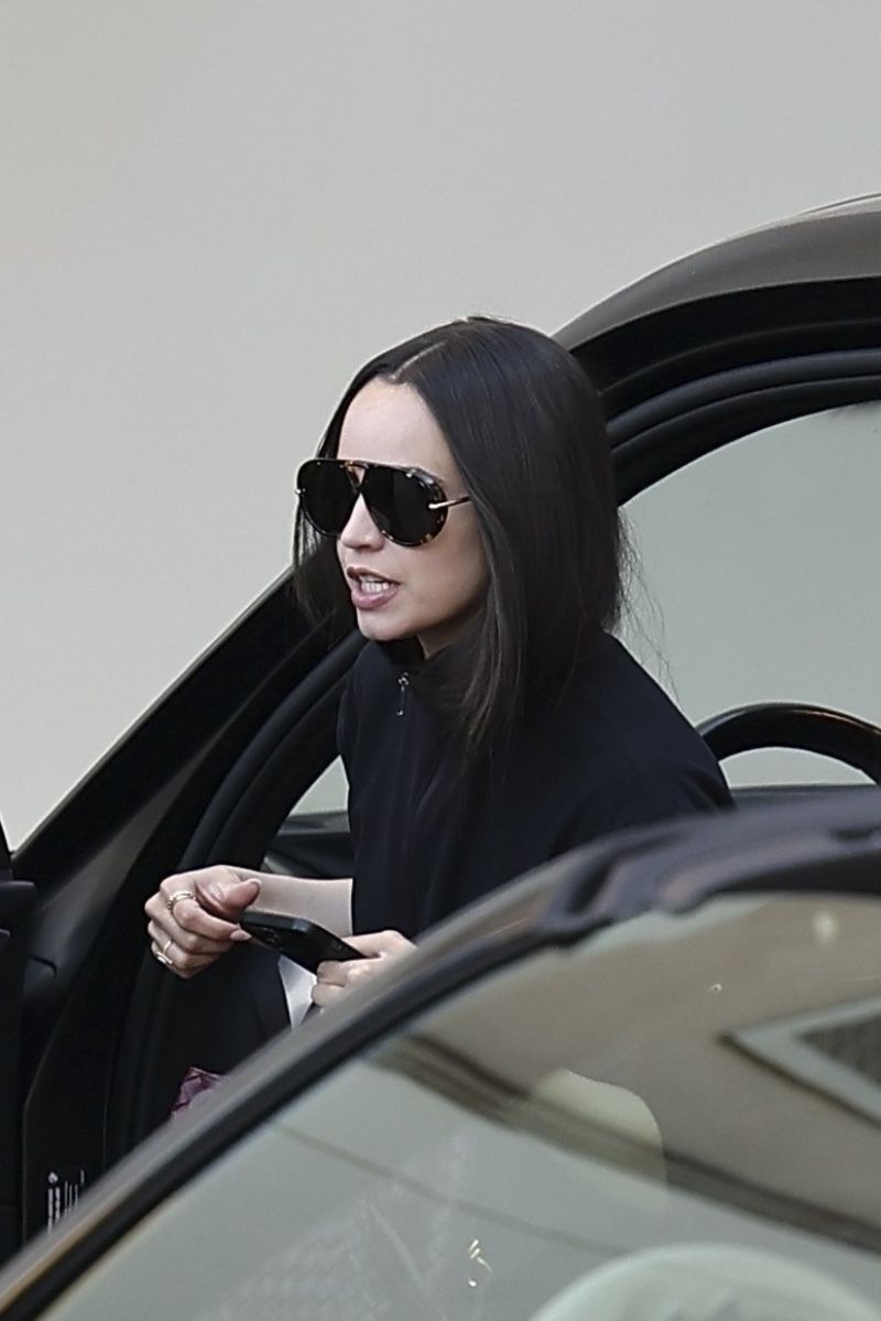 Sofia Carson arrives at Maybourne Hotel, June 2025