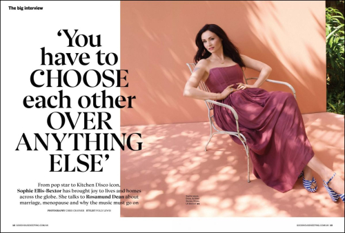 Sophie Ellis-Bextor in Good Housekeeping UK, Aug 2025 2
