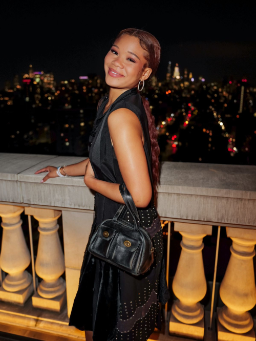 Storm Reid at Coach Gold Dinner in New York, June 2025