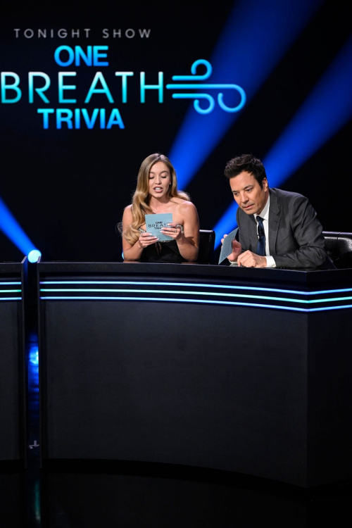 Sydney Sweeney on Jimmy Fallon Show, June 2025 1