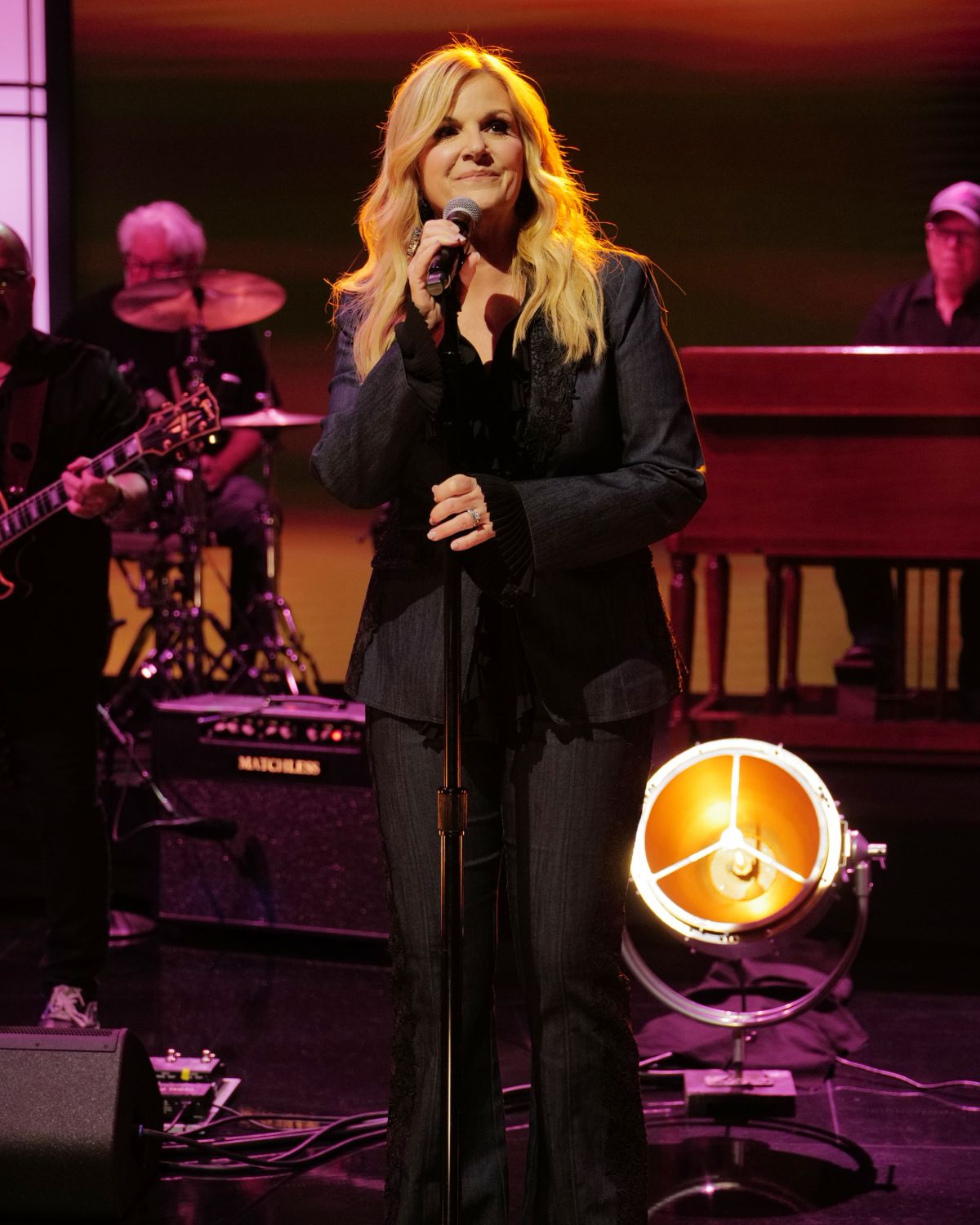Trisha Yearwood at Jimmy Kimmel Live, June 2025