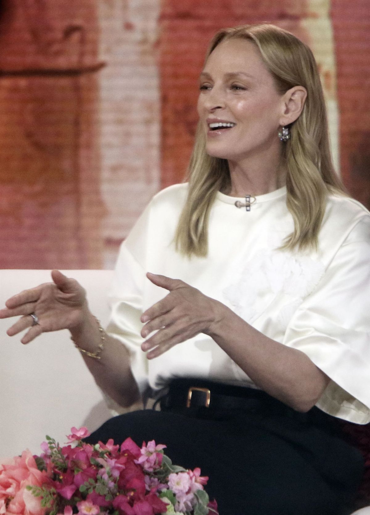 Uma Thurman at Today Show New York, June 2025