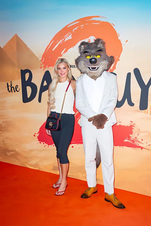 Abbie Quinnen at Bad Guys 2 London screening 2