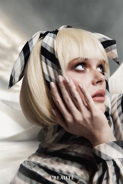 Abigail Cowen for L’Beaute Magazine Cover, July 2025 11