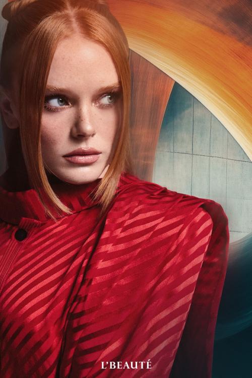 Abigail Cowen for L’Beaute Magazine Cover, July 2025 5