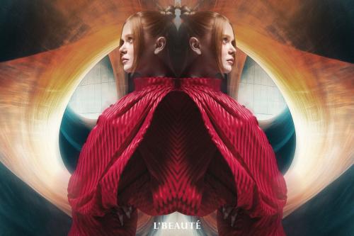 Abigail Cowen for L’Beaute Magazine Cover, July 2025 8