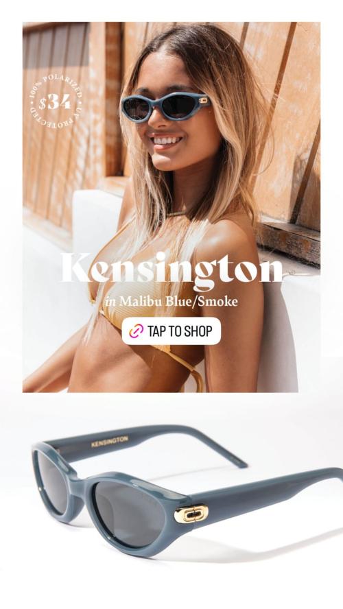 Alana Lopez I-Sea Sunglasses Campaign Summer 2025 1