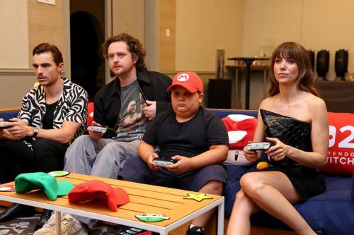 Alison Brie at Nintendo Lounge Comic-Con July 2025 3