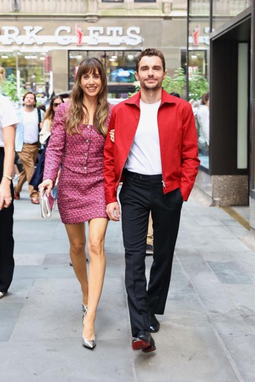 Alison Brie heading to Today Show taping NYC, July 2025 2