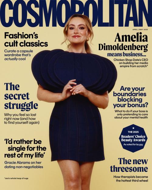 Amelia Dimoldenberg Cosmopolitan UK Cover Shoot, March 2025