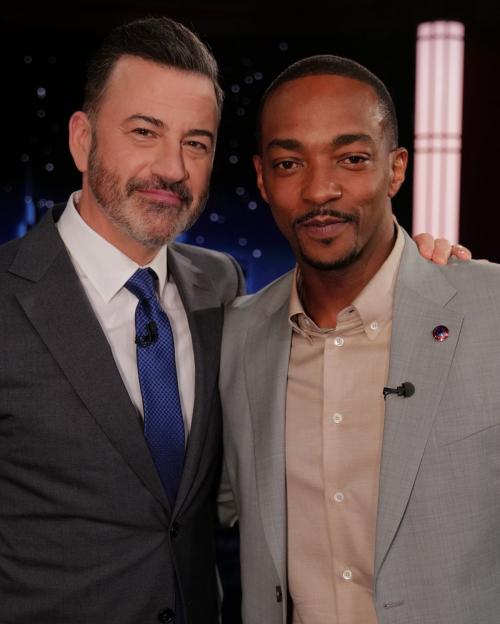 Anthony Mackie on Jimmy Kimmel Live, February 2025 2