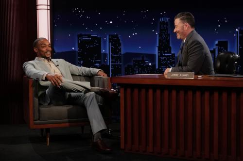 Anthony Mackie on Jimmy Kimmel Live, February 2025 4