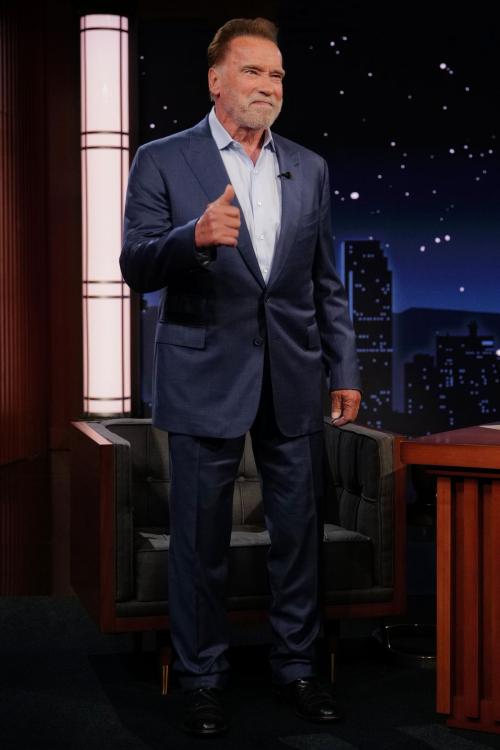 Arnold Schwarzenegger on Jimmy Kimmel Live, June 2025