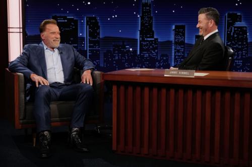 Arnold Schwarzenegger on Jimmy Kimmel Live, June 2025 2
