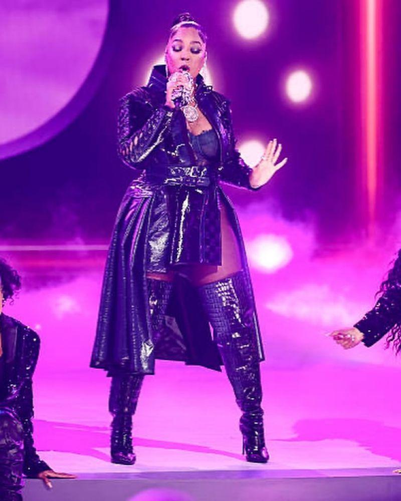 Ashanti Performs at BET Awards in Los Angeles, June 2025