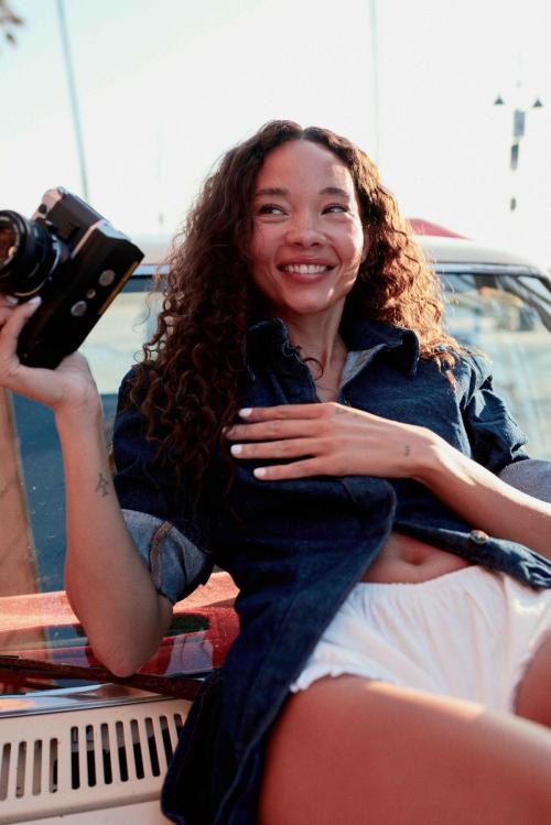 Ashley Moore Poses in Glam Photoshoot, June 2025 6