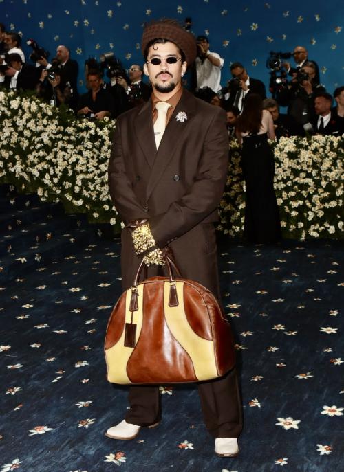 Bad Bunny at Met Gala Black Style Exhibition, May 2025