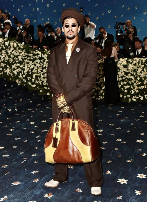 Bad Bunny at Met Gala Black Style Exhibition, May 2025 1