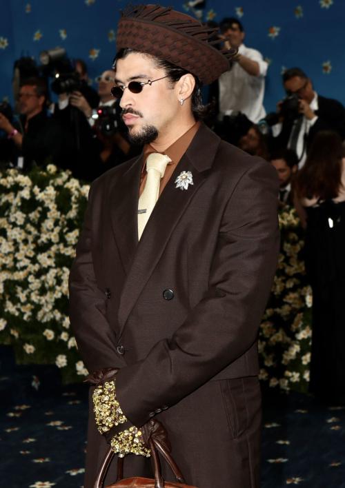 Bad Bunny at Met Gala Black Style Exhibition, May 2025 2