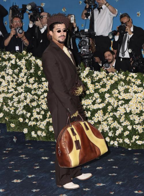 Bad Bunny at Met Gala Black Style Exhibition, May 2025 5