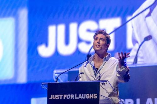 Benito Skinner at Just For Laughs Awards, July 2025 2