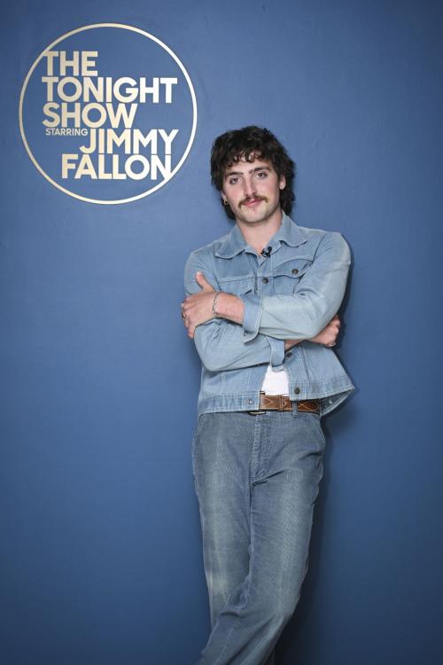 Benson Boone on Tonight Show Starring Jimmy Fallon, June 2025