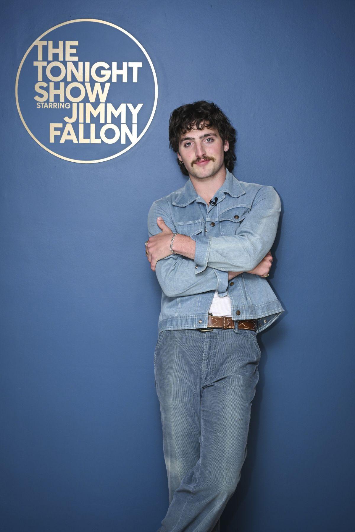 Benson Boone on Tonight Show Starring Jimmy Fallon, June 2025