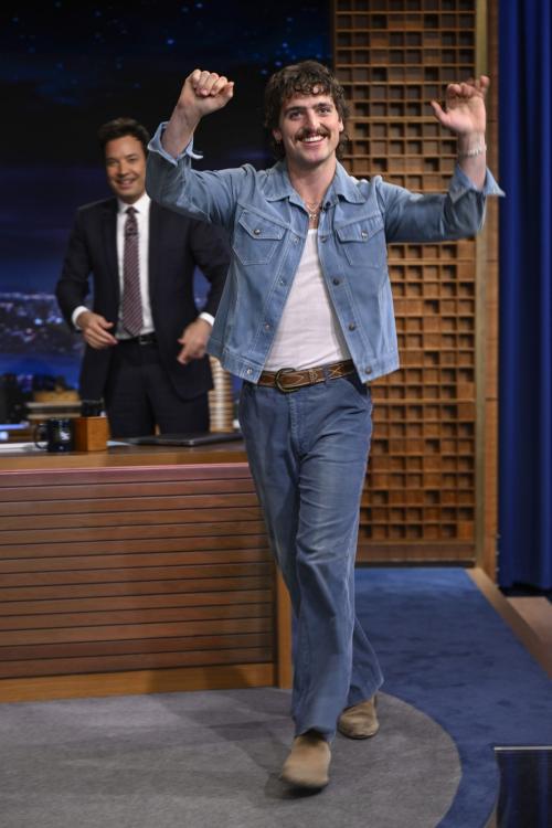 Benson Boone on Tonight Show Starring Jimmy Fallon, June 2025 1